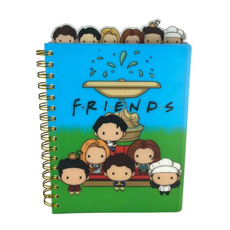 Buy Innovative Designs Friends Journal with Character Tabs and Spiral ...