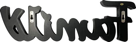 Buy GAPLUM Black Hanging Wood Words Family Cut-Out Block Letters Sign ...