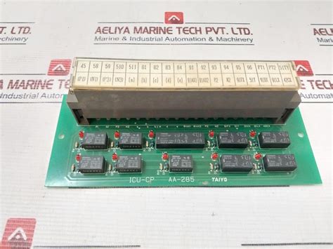 Taiyo Aa-285 Printed Circuit Board Icu-cp – Aeliya Marine Tech