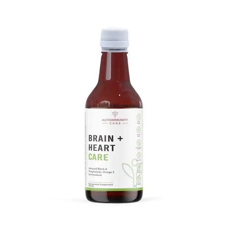 Autoimmunity Care Brain + Heart Care, Phospholipids & Omega 3, 250 ml ...