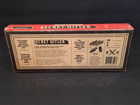 Secret Hitler Board Game by Cards Against Humanity Kickstarter Sealed ...
