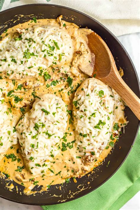 Healthy Creamy Italian Chicken Skillet - Family Food on the Table
