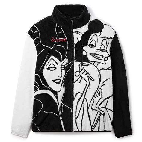 Disney Villains Zip Fleece Jacket for Women – Personalized | Disney Store