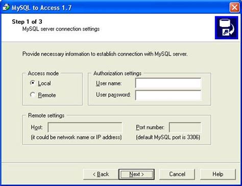 MySQL MS Access 的图像结果