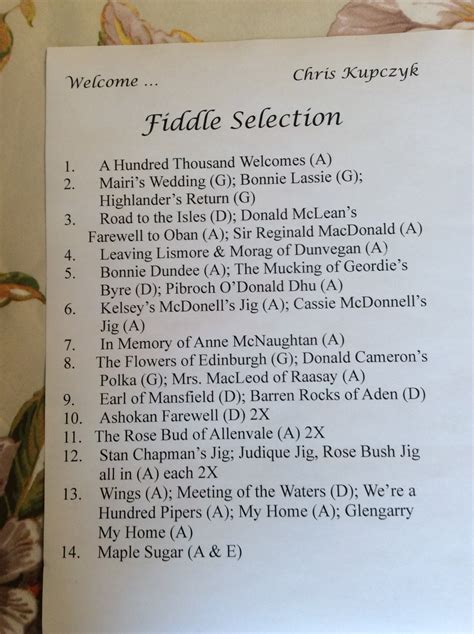 8th Annual Celtic Fiddle Mass - Glengarry Celtic Music Hall of Fame