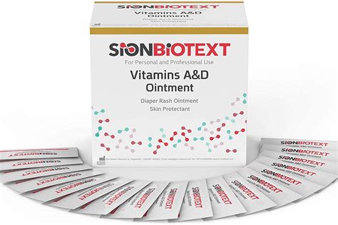 Buy A and D Ointment by Sion Biotext Baby Diaper Rash Vitamin A D ...