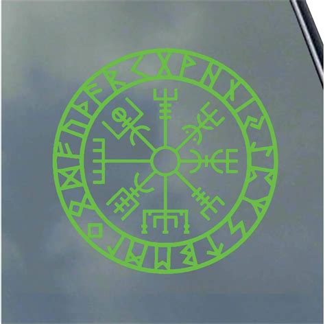 Norse Protection Rune vinyl sticker decal Asatru | Ubuy India