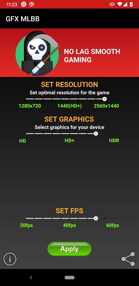 GFX Tool for Mobile Legends APK Download for Android Free