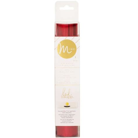 Red - Heidi Swapp Minc Reactive Foil 6"X5" Roll – CRAFTERS CORNER
