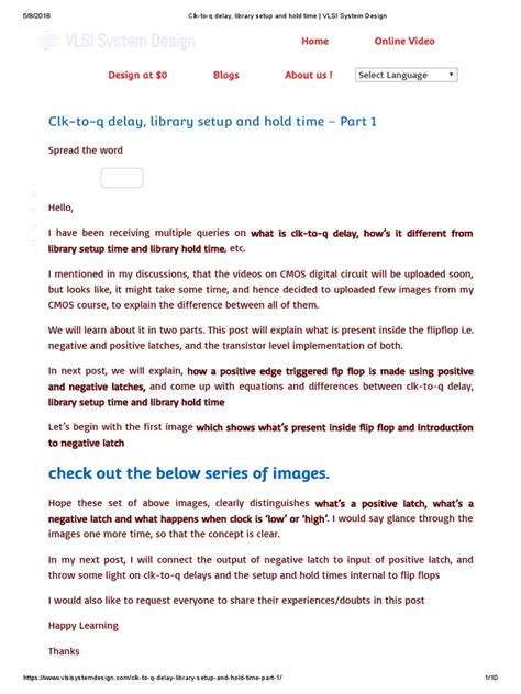 Image result for Library Setup Time in VLSI