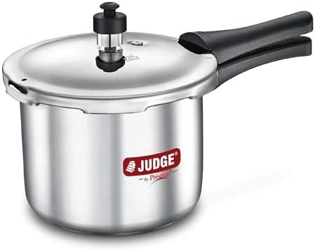Buy Judge By Prestige Ace Stainless Steel Outer Lid Pressure Cooker ...