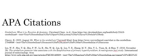 Image result for Examples of APA Referencing Style