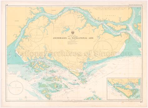 Singapore Strait. Port Of Singapore - Anchorages And