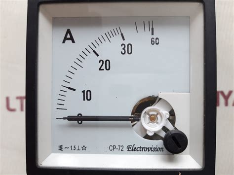 Electrovision cp-72 ammeter meter 0-60 – Aeliya Marine