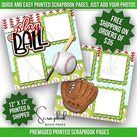Baseball Scrapbook Paper 的图像结果