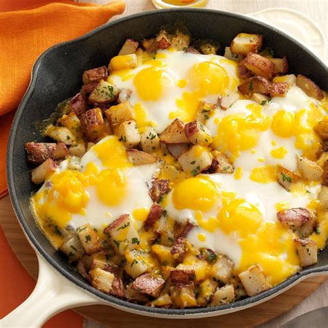 egg and potato breakfast recipes