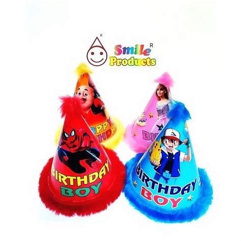 Birthday Caps - Designer Plain Happy Birthday Cap Manufacturer from New ...