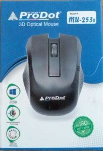 PRODOT mu-253s Wired Ambidextrous Optical Mouse - PRODOT : Flipkart.com
