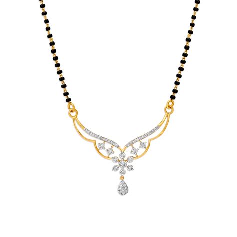Dainty Vines Diamond Mangalsutra