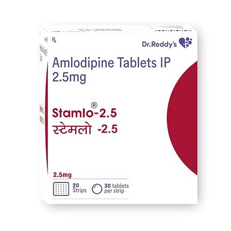 Stamlo 2.5mg - Strip of 30 Tablets : Amazon.in: Health & Personal Care