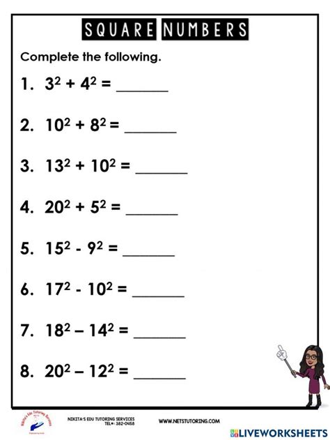 Adding Square Numbers 的图像结果