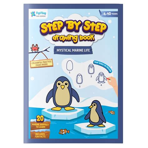 Step by Step Drawing Book - Mystical Marine Life | Easy Drawing Practi ...