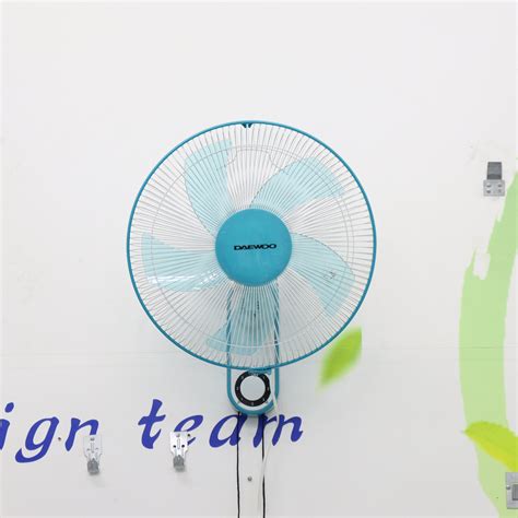ABS Materials Wall Fan 5 Blade 430mm Grill Wall Mounted Fan - Wall ...