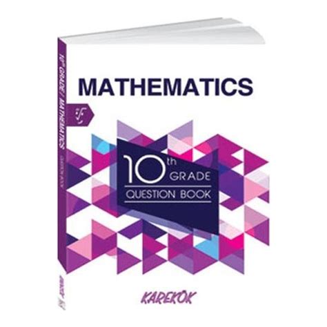 Karekök Yayıncılık 10th Grade Mathematics Question Book Fiyatı