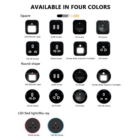 AVOIR Removable Surface Mounted Wall Socket for Home, India | Ubuy