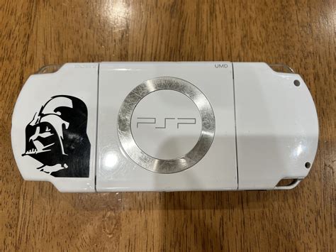 Sony PSP 2001 Darth Vader Star Wars Console w/ Charger, Game, Movie ...