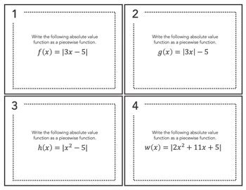 Image result for How to Use Piecewise Form without Using Absolute Values