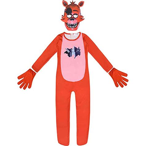 Buy FNAF Chica Foxy Bonnie Freddy Cosplay Clothes, Five Nights at ...