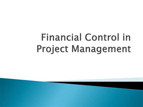 Image result for Programme Financial Control