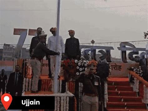 Ujjain CM Mohan Yadav Hoists Flag | Republic Day Celebration