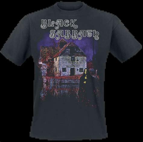 Black Sabbath Black Sabbath Tracklist T Shirt black|T-Shirts| - AliExpress
