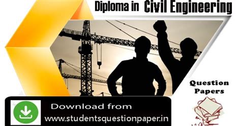 Diploma Civil Engineering Drawing 2 April 2019 Board Exam Question ...