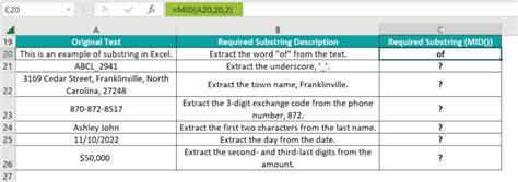 Image result for How to Use Substring in Excel
