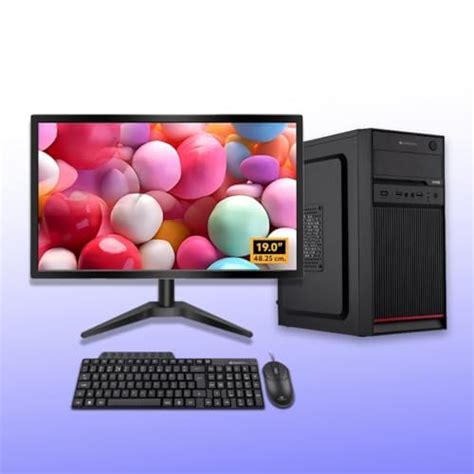 Desktop Computer Setup I5-4TH GEN, 256 GB SSD, 16 GB RAM, 19 INCH ...