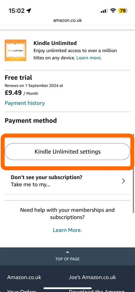 How to cancel Kindle Unlimited