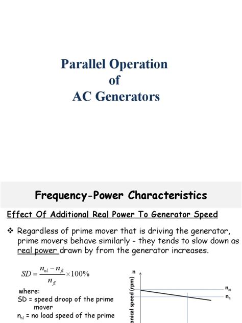 Image result for Synchronization of Parallel Generator
