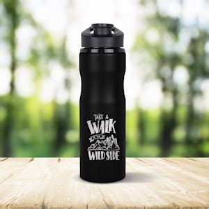 Custom Stainless Steel Sipper Bottles | VistaPrint