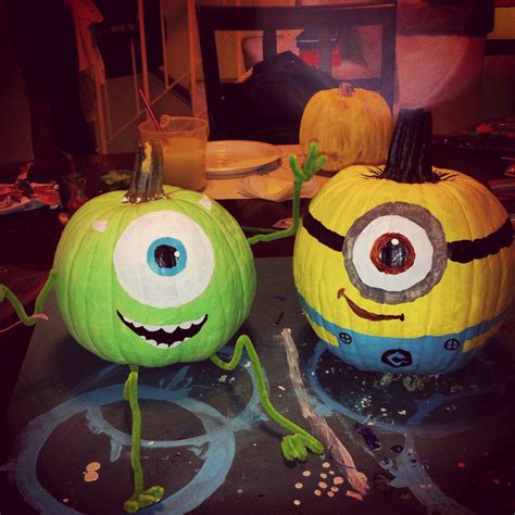 Mike Wazowski Pumpkin