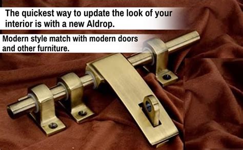 Shiv Sarika India Altis Zinc Aldrop | Fancy Aldrop for Door Fitting Kit ...