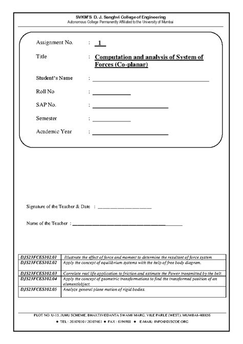 EM CEM Assignment Questions 2023-2024 - Autonomous College Permanently ...