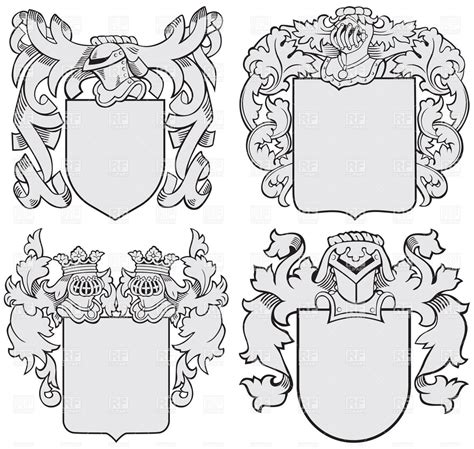 Coat Of Arms Template Vector at GetDrawings | Free download