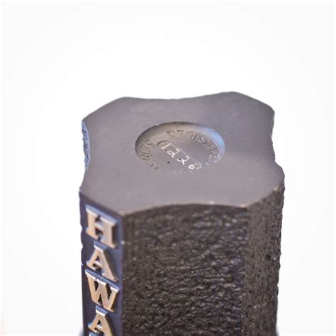 HAWAII TIKI LIQUOR BOTTLE okolehao hawaiian black lava kamehameha ...