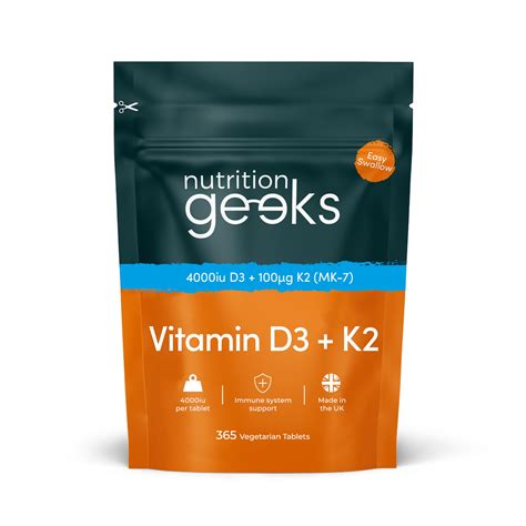 Vitamin D3 4000 Iu And Vitamin K2 Mk7 100 G | Desertcart INDIA