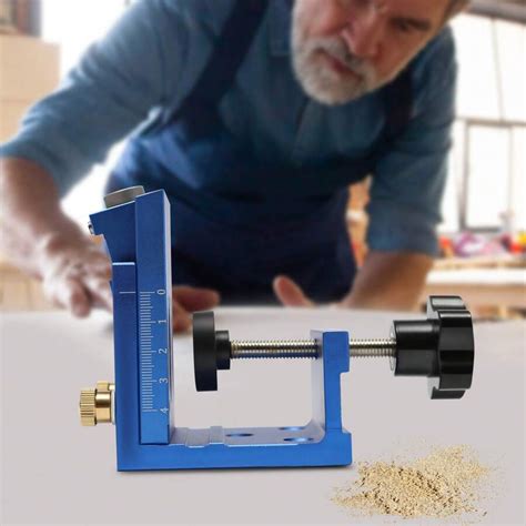 EurHomePlus Pocket Hole Screw Fixture Set, Pocket Hole Drill Guide ...