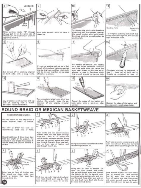Leather Lacing Tutorial 的图像结果