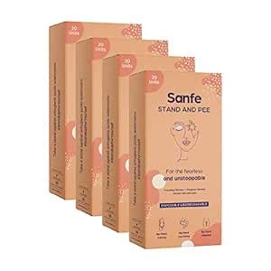 Sanfe Stand And Pee For Women (4 X 20 Units) Disposable Female ...